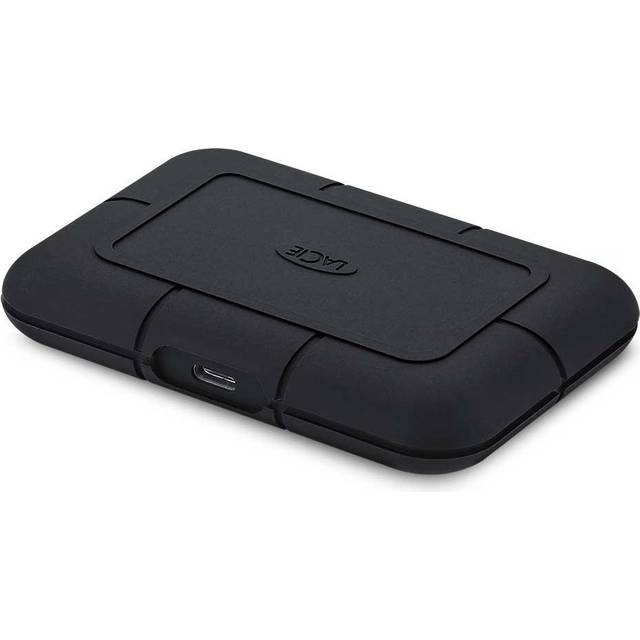 LaCie Rugged SSD Pro, 4 TB, Extern SSD, USB-C, Thunderbolt 3, extrem vattentålighet, Mac, PC, inkl. USB-C utan USB-A-kabel, 1 månad Adobe CC, 5 års Rescue Services (STHZ4000800)