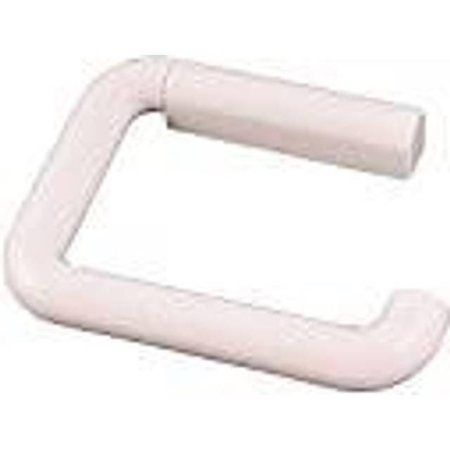 White Toilet Roll Holder Or Towel Rack - Chef Aid New Bathroom -  holder toilet roll chef aid white towel new bathroom