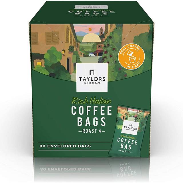 Taylors of Harrogate Rich Italian Coffee Bags (80 Pack) 6125