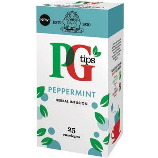 PG Tips Peppermint Tea Envelops (Pack of 25)