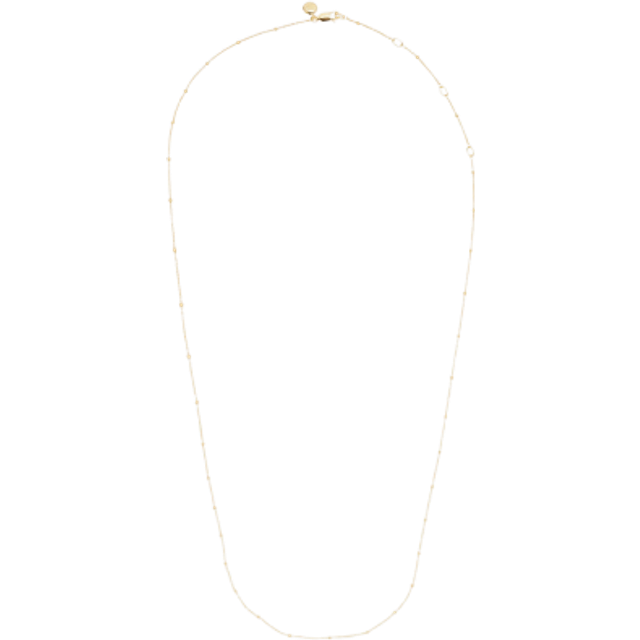 Monica Vinader Womens Gold 18ct Yellow Gold-plated Vermeil Silver Chain Necklace - GOLD