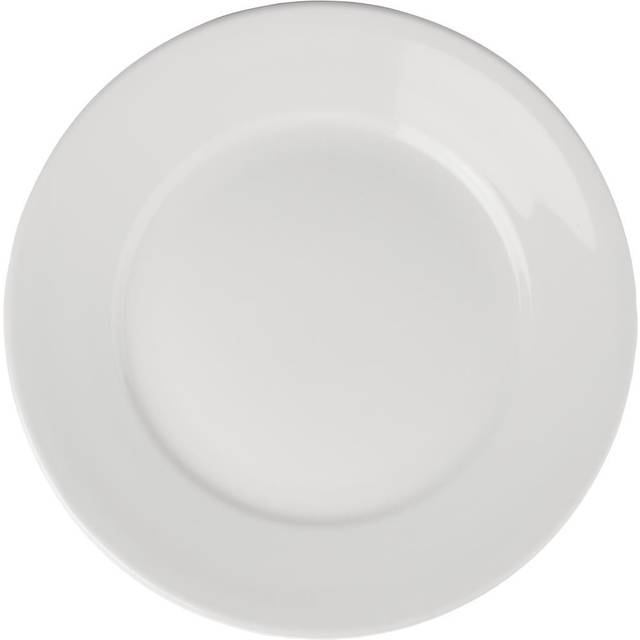 Olympia Athena Wide Rimmed Plates 280mm White (Pack of 6)