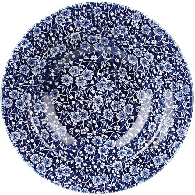 Churchill Vintage Prints Willow Victorian Calico Rimmed Bowl 249mm