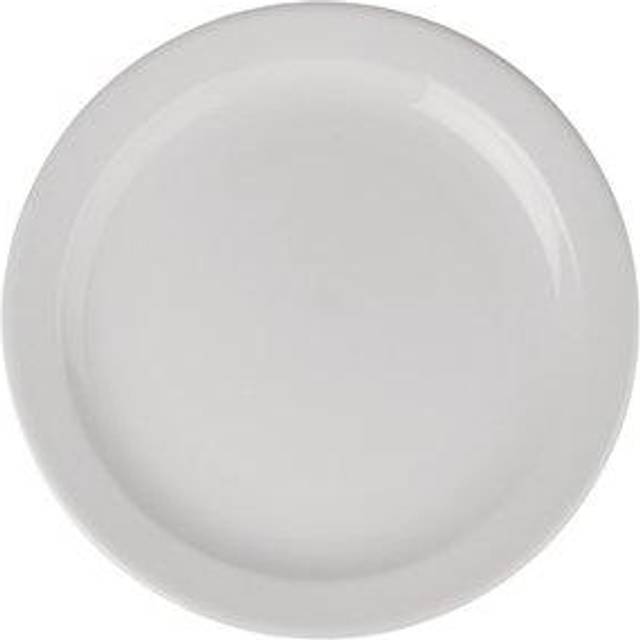 Olympia Athena Narrow Rimmed Plates 254mm (Pack of 12)