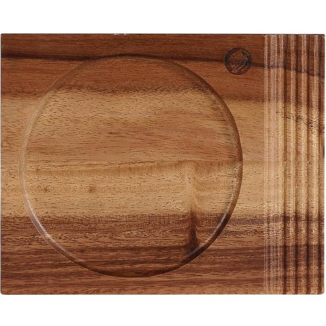 Churchill Alchemy Wood Single Handled Boards 177 x 142mm (Pack of 4)