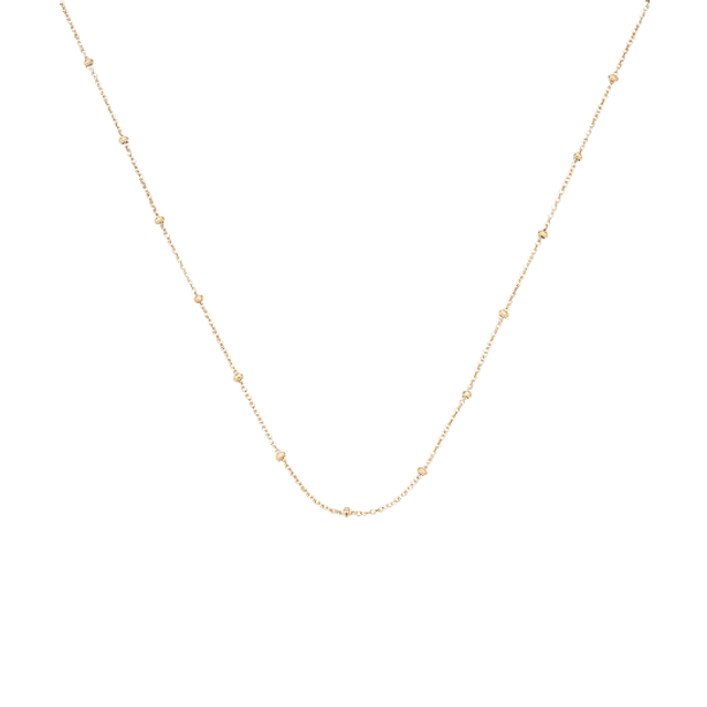 Monica Vinader Womens Gold 18ct Yellow Gold-plated Vermeil Silver Chain Necklace - GOLD