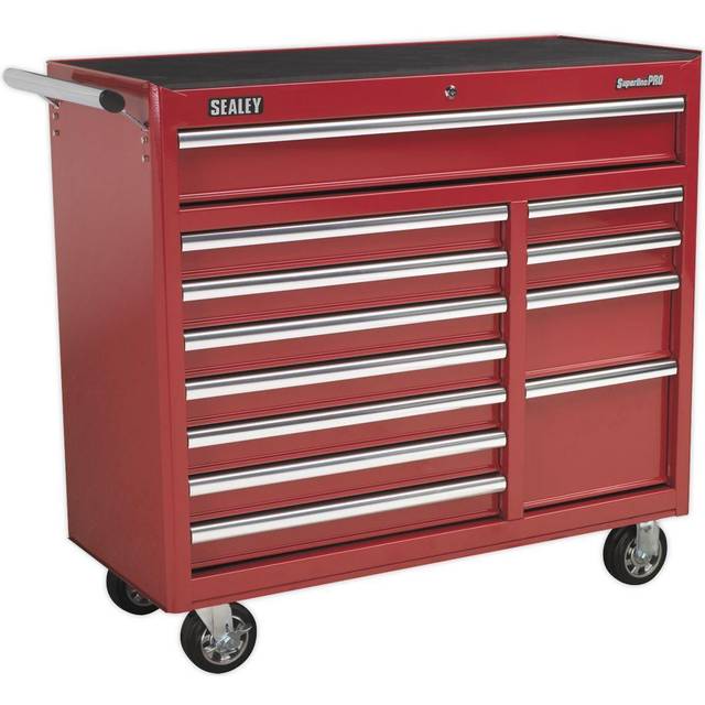 Sealey - AP41120 Superline pro® Heavy-Duty Rollcab 12 Drawer - Red