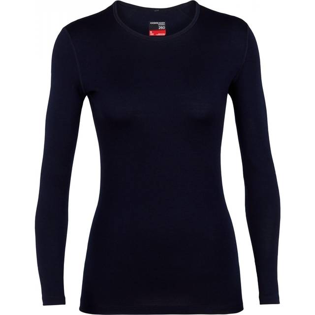 Icebreaker 260 Tech Long Sleeve Crew Neck Base Layer Top