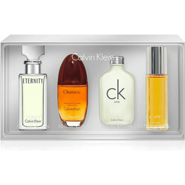 Calvin Klein 4 Piece Gift Set: Eternity - CK1 - Obsession - Escape 4 x 15ml