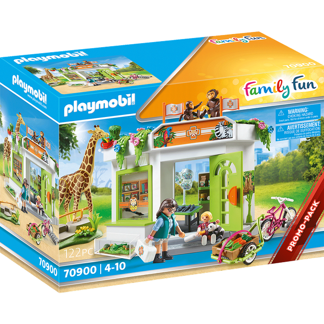 Playmobil Family Fun - Zoo Veterinary Practice: 70900