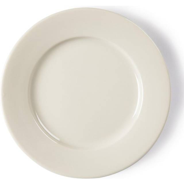 Olympia Ivory Wide Rimmed Plates 150mm (Pack of 12)