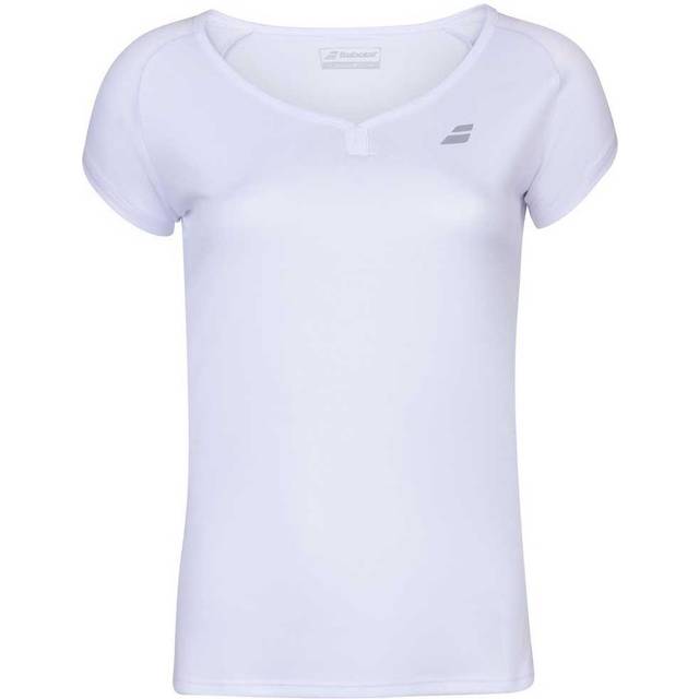 Babolat Play Cap Sleeve Top Sleeve Top Women 3wp1011 5027 - White (XS)