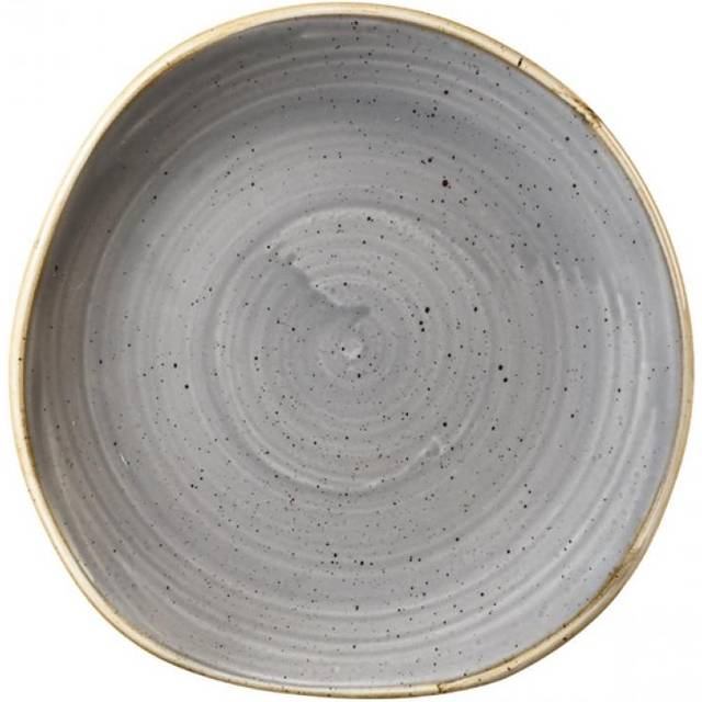 Churchill Stonecast Round Plate Peppercorn Grey 186mm (Pack of 12)