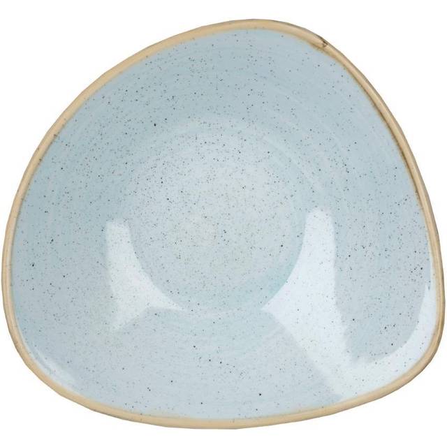 Churchill Stonecast Triangle Bowl Peppercorn Grey 235mm (Pack of 12)