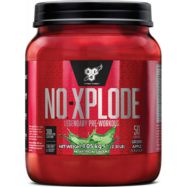 BSN - NO Xplode, Green Apple - 600g