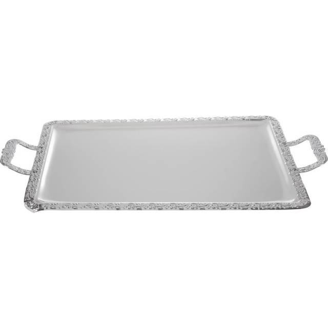 Assheuer and pott tray beautiful eating with handles stainless steel 60x36cm