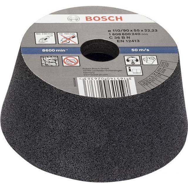 Bosch 1608600240 90 x 110 x 55mm Conical Cup Wheel 36g