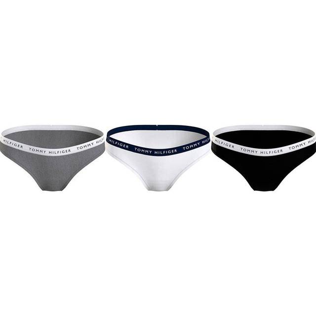 Tommy Hilfiger 3 Pack Banded Logo Brief - Multi, Multi, Size Xs, Women - Print - XS