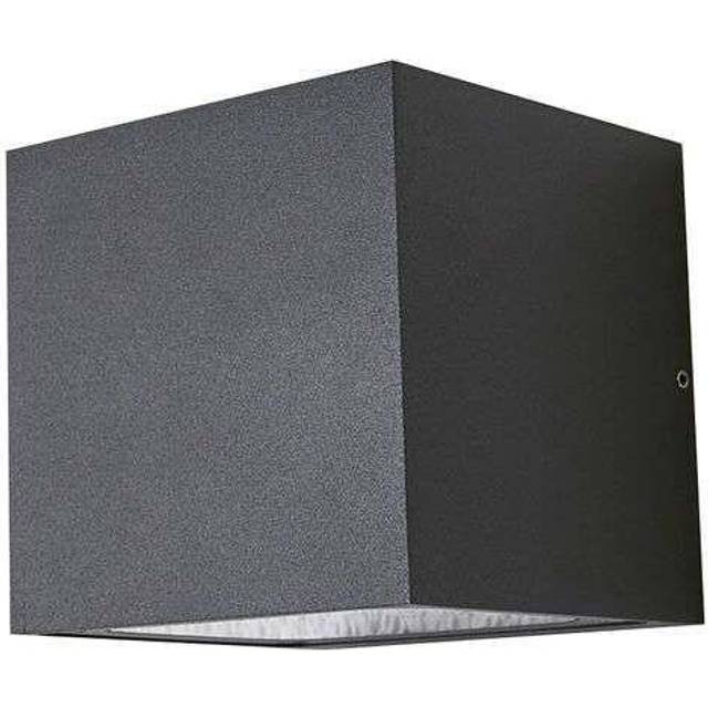 Lucande - Merjem Big Down Outdoor Wall Lamp IP54 Dak Grey