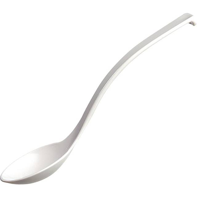 APS White Deli Spoon (Pack of 6) - white
