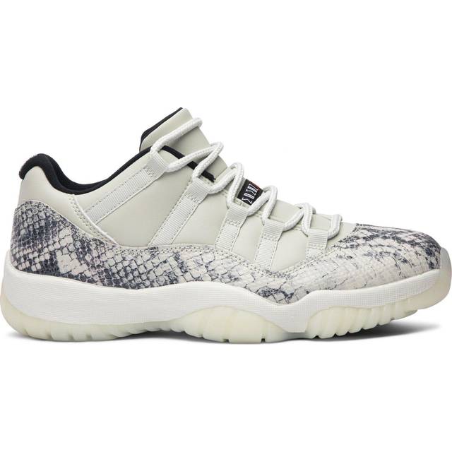 Air Jordan 11 Retro Low "Snakeskin Light Bone" Shoes - Size 10