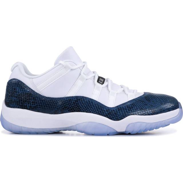 Air Jordan 11 Retro Low 'Navy Snakeskin' 2019 CD6846-102 - White/Black/Navy