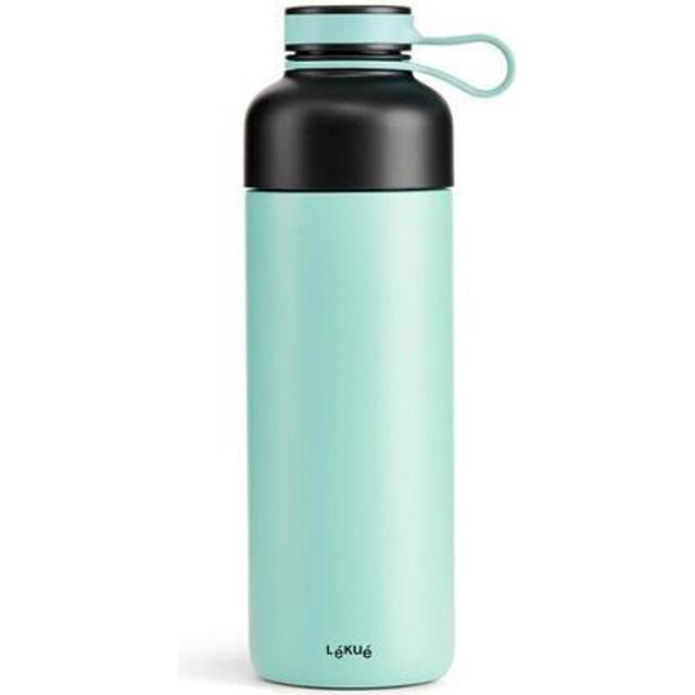 Lékué Isolerad flaska för att gå, grå, 500 ml