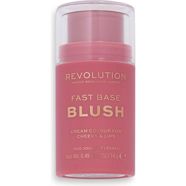 Makeup Revolution Fast Base Lätt- och kindtoning Skugga Bare 14 g