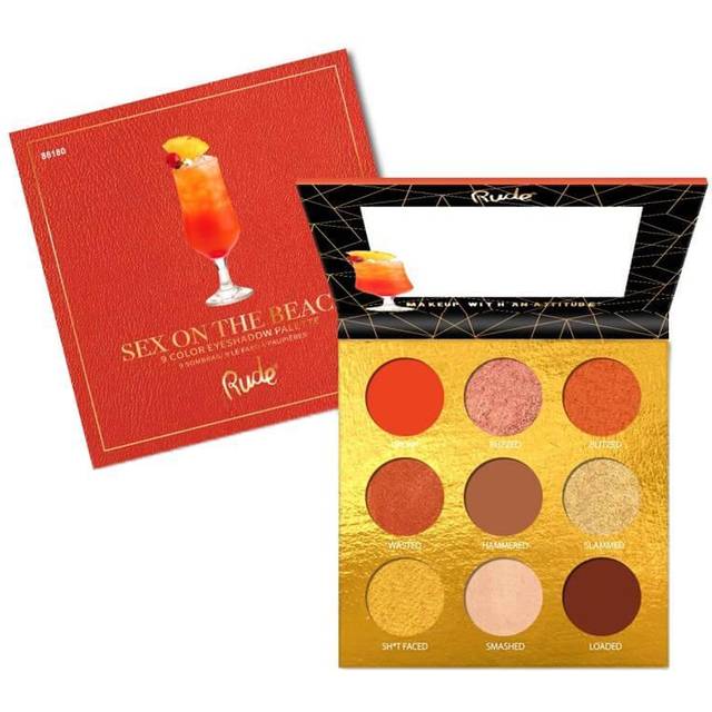 Rude Cosmetics RUDE Cosmetics Cocktail Party 9 Eyeshadow Palette Sex On The Beach