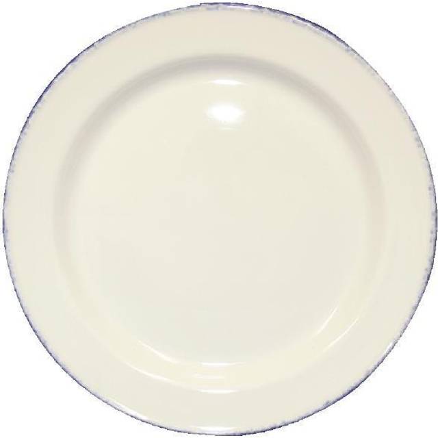 Steelite Blue Dapple Slimline Plates 255mm (Pack of 24)