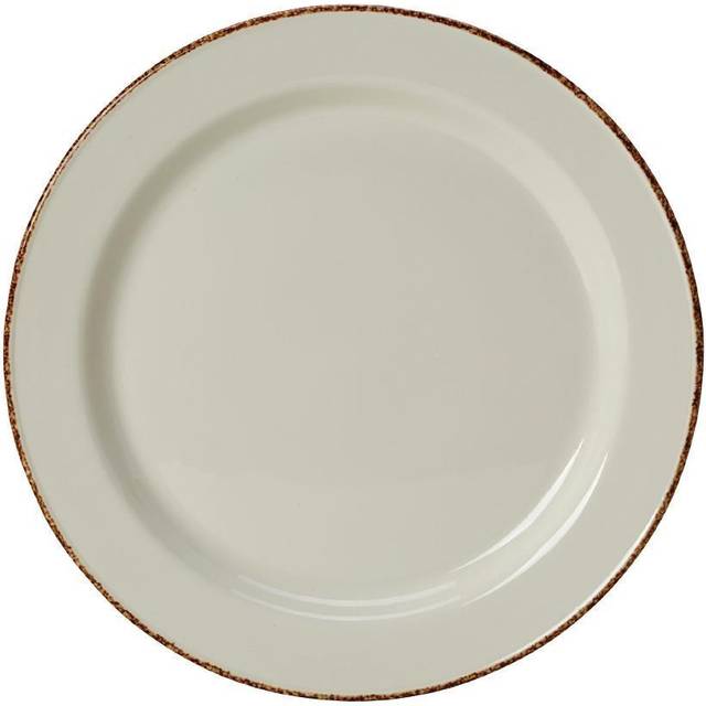 Steelite Brown Dapple Slimline Plates 203mm (Pack of 24)