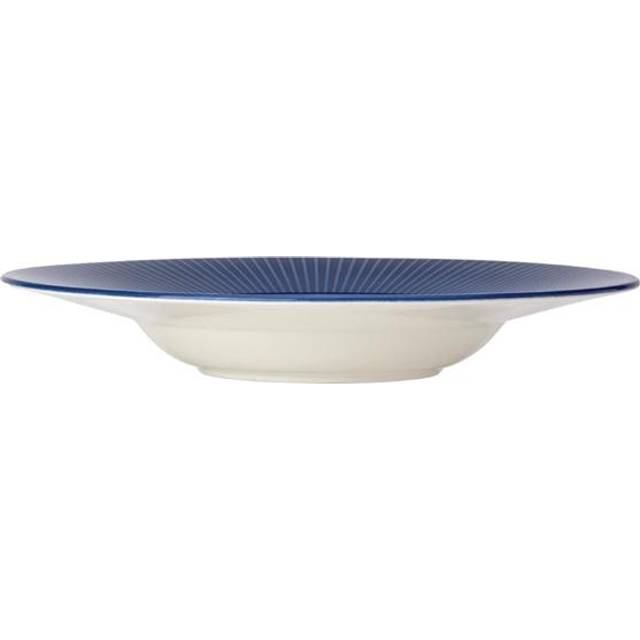Steelite Willow Azure Gourmet Deep Rimmed Bowls Blue 285mm (Pack of 6)