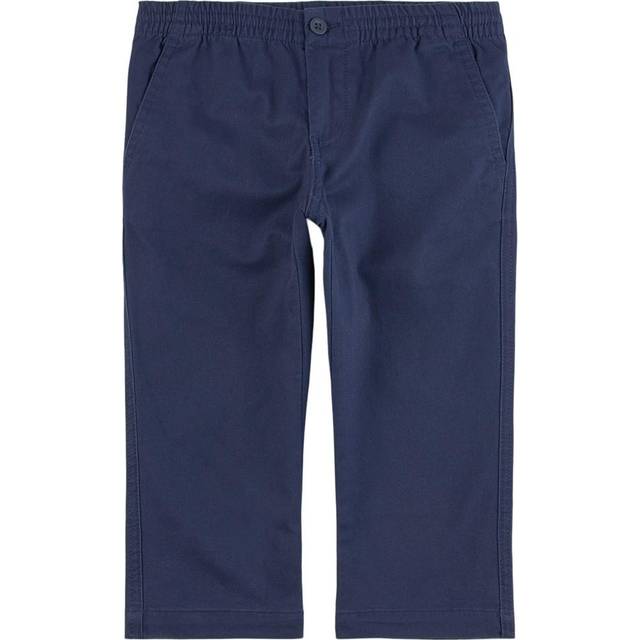 Ralph Lauren Boys Navy Blue Cotton Chino Trousers - 7 year