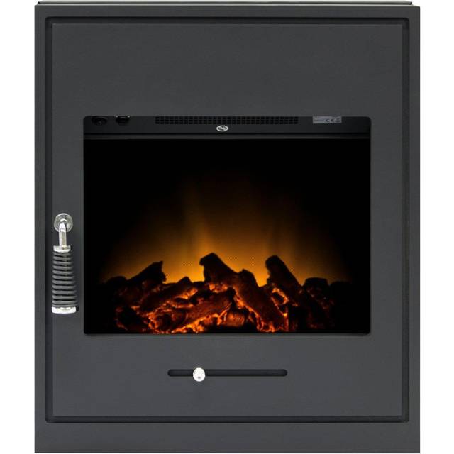 Adam Oslo 2kW Electric Inset Stove - Black