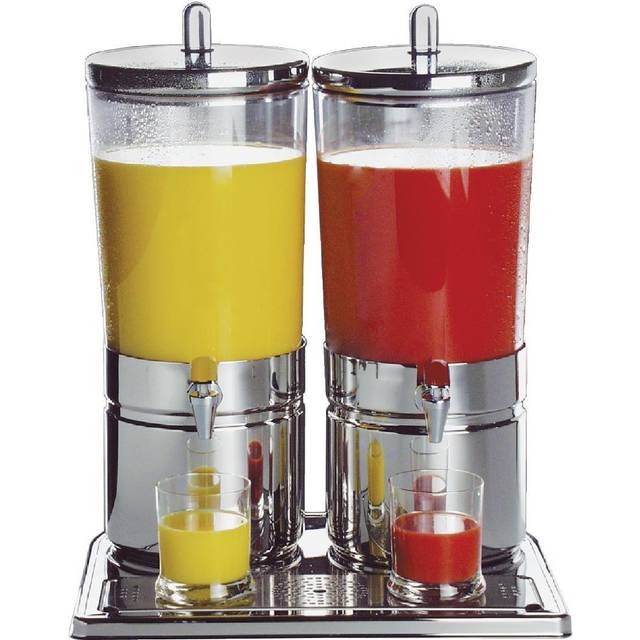 APS Stainless Steel Juice Dispenser Double