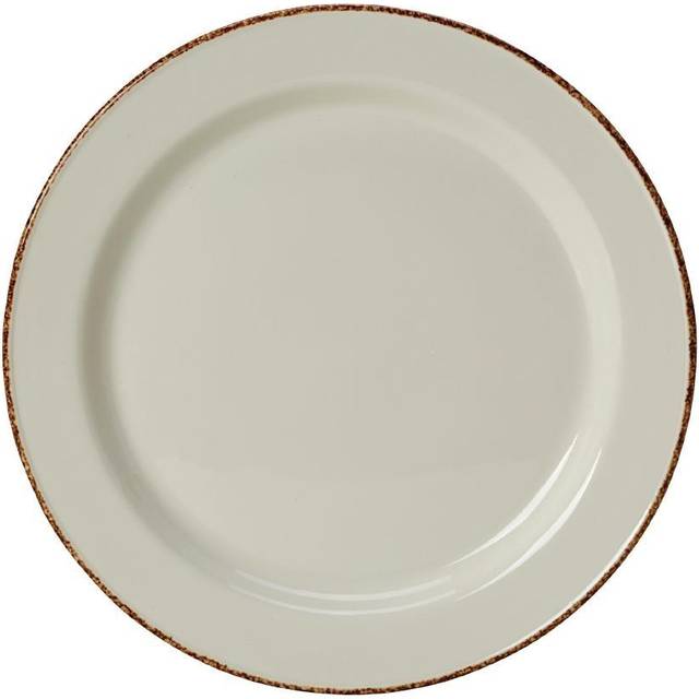 Steelite Brown Dapple Slimline Plates 158mm (Pack of 36)