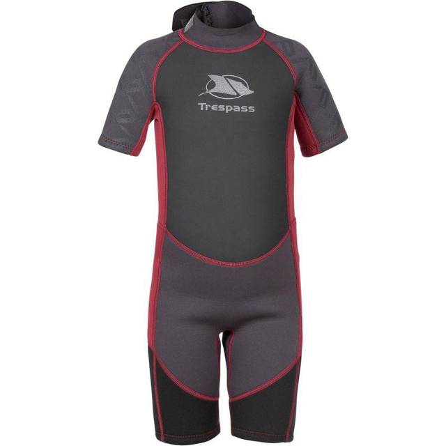 Trespass Milo 3mm Shorty Wetsuit - White - 9-10