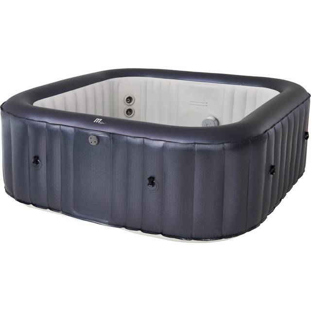 Mspa Otium 6 Person Grey Hydrojet Inflatable Hot Tub Spa - 6 Seater