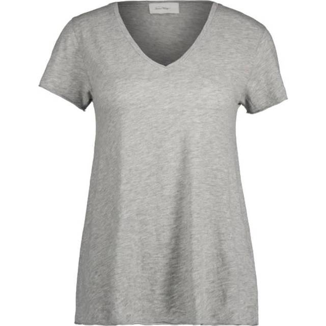 Jacksonville V-Neck T-Shirt with Short Sleeves - grey - XS