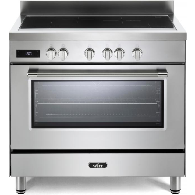 Witt WIC 906 SS Hvid, Rustfrit stål