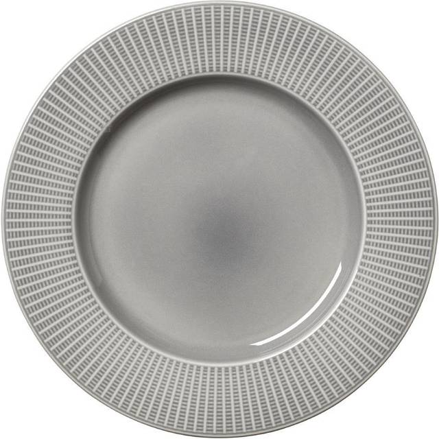Steelite Willow Mist Gourmet Plates Large Well Grey 285mm (Pack of 6)