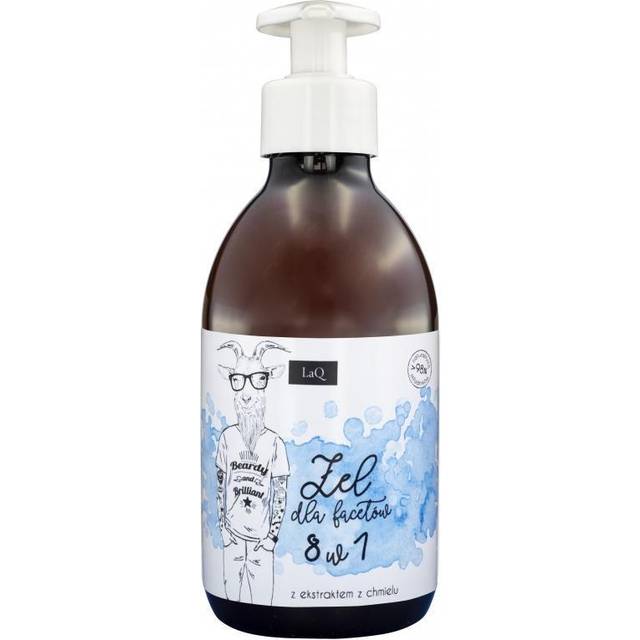 Laq Shower Gel for Men 8in1 Hops Extract 300ml
