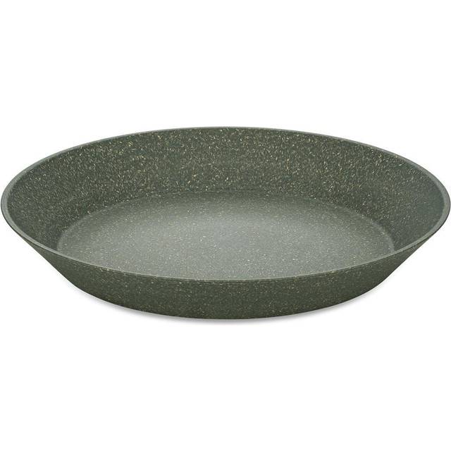 Koziol Connect deep plate Ø24 cm 4-pack Natural desert sand