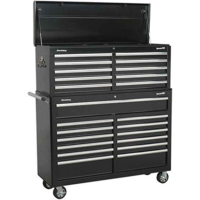 Sealey - AP52COMBO2 Superline pro® Tool Chest Combination 23 Drawer - Black