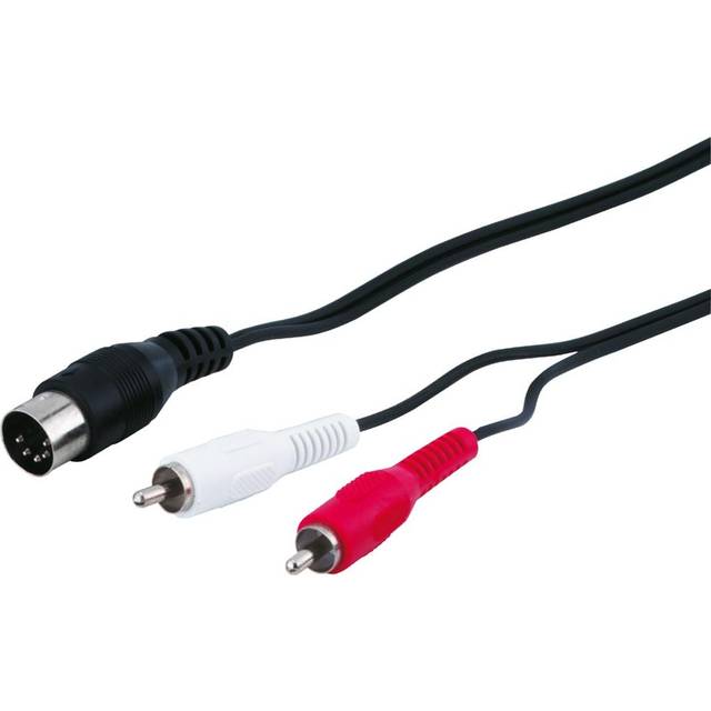 DIN / RCA adapterkabel 1,5 m