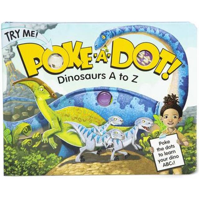 Poke-A-Dot! Dinosaurs A to Z - Books for Ages 3 to 4 - Fat Brain Toys