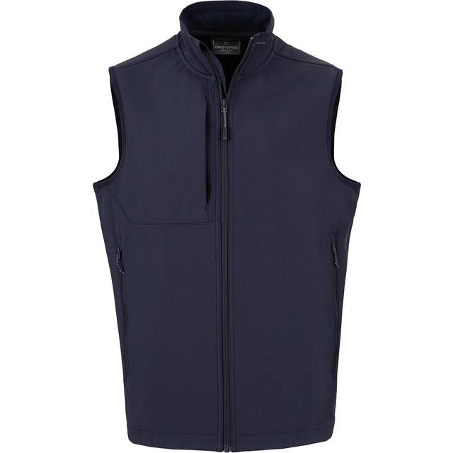 (M, Dark Navy) Craghoppers Mens Expert Basecamp Softshell Vest