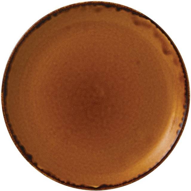 Dudson Harvest Evolve Coupe Plates Brown 217mm (Pack of 12)