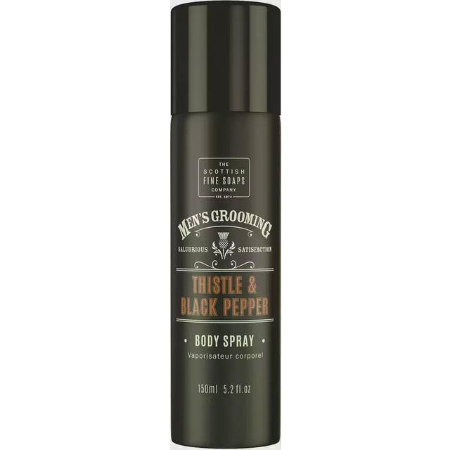 The Scottish Fine Soaps Co. Thistle & Black Pepper Body Spray 150g - THISTLE&