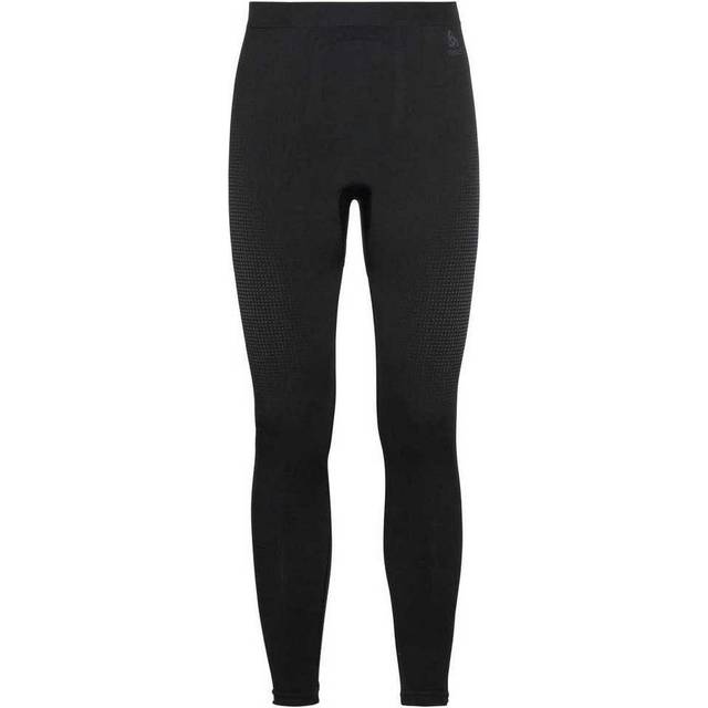 Performance Warm Eco underställsbyxor, black - new odlo graphite grey, Herr, S